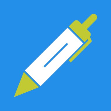 kalem simgesi soyut arkaplanda izole edildi