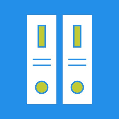 soyut arkaplanda dizin simgesi izole edildi