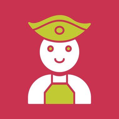 kadın yüz vektör illüstrasyon tasarımlı avatar karakter