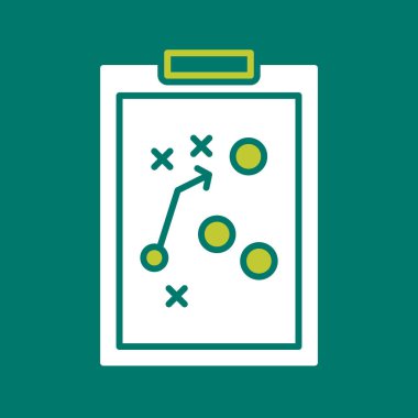 Basit iş simgesi, illüstrasyon