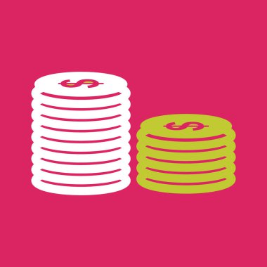 Paranın vektör simgesi