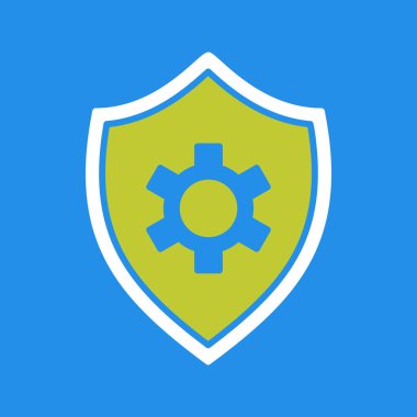 dişli simgesi vektör illüstrasyonu