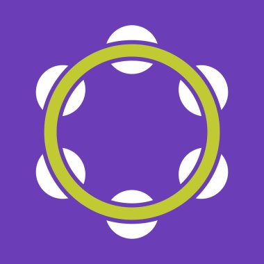 Modern simgenin vektör illüstrasyonu