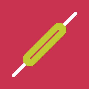 Şeker simgesinin vektör illüstrasyonu