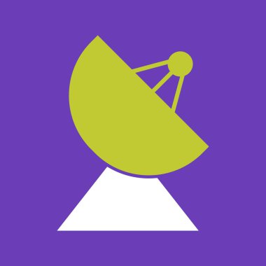 uydu çanağı vektör çizim