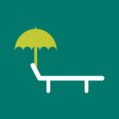 Şemsiye vektör simgesi. Şemsiye ikonu. Grafik simgesi. Şemsiye. şemsiye sembolü.