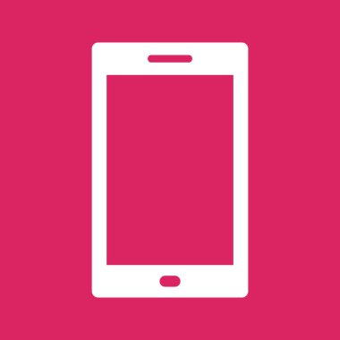 akıllı telefon simgesi vektör illüstrasyonu