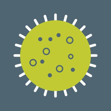 bakteri virüsü vektör çizimi