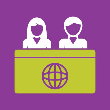 insanlarla konuşma balonu simgesinin