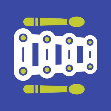 Boya silindiri ikonu. Web için fırça vektör simgelerinin basit illüstrasyonu