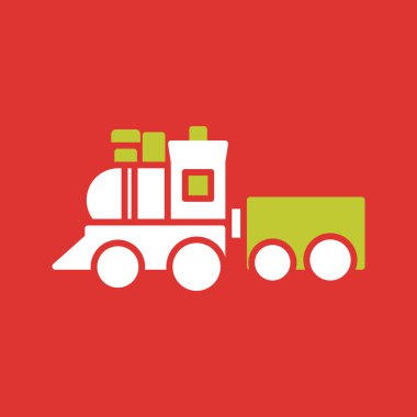 Traktörün vektör simgesi