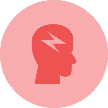 Şimşek simgesi vektör illüstrasyonu