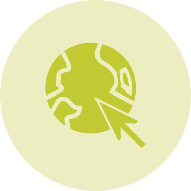 Yeşil yaprağın vektör çizimi