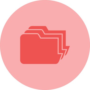 Dosya. Web simgesi basit illüstrasyon