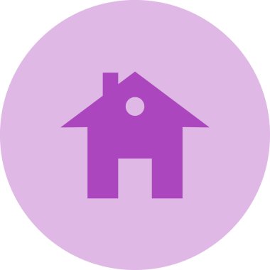 ev simgesi vektör illüstrasyonu