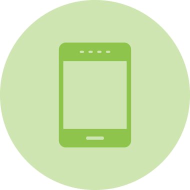 cep telefonu, vektör illüstrasyonu