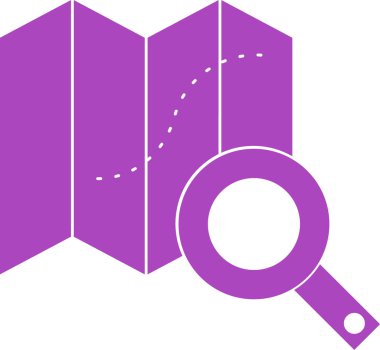 Ara. Web simgesi basit illüstrasyon