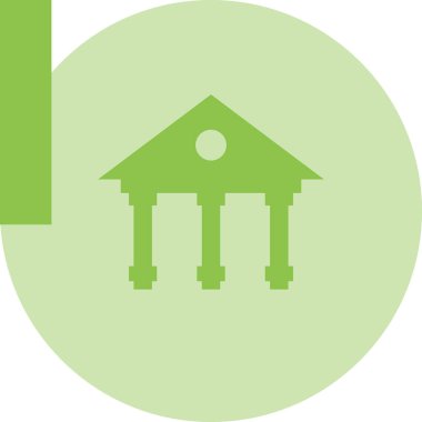 Otel simgesi vektör illüstrasyonu