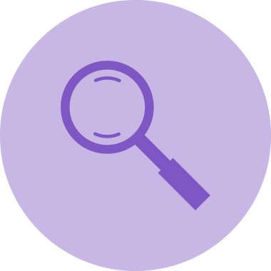 Arama simgesi vektör illüstrasyonu