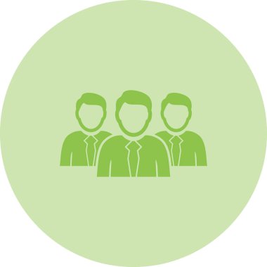 Takım simgesi vektör illüstrasyonu