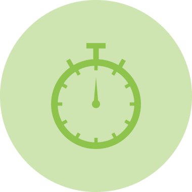 Zamanlayıcı simgesi, web basit illüstrasyonu