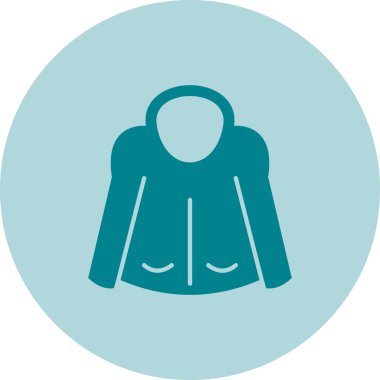 Kadın simgesinin vektör illüstrasyonu