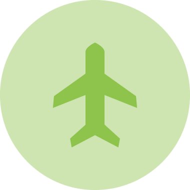 düzlem vektör simgesi modern basit illüstrasyon