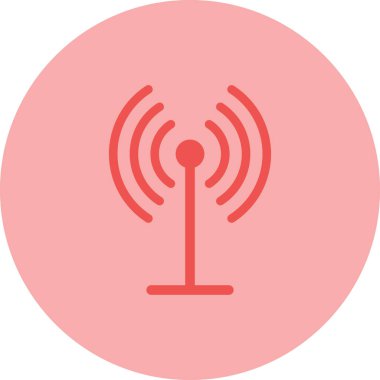 Wi-Fi simgesinin vektör illüstrasyonu