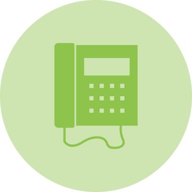 Telefon vektör simgesi modern basit vektör illüstrasyonu