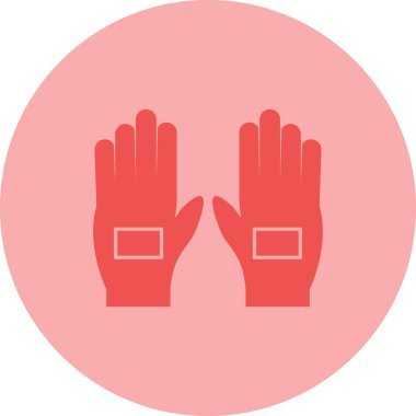 El ikonu. Vektör illüstrasyonu.