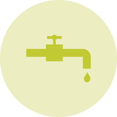 su musluğu vektör simgesi