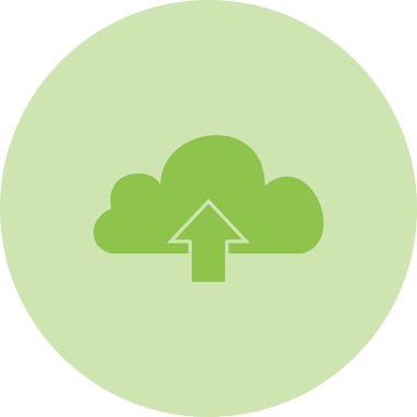 vektör Bulut simgesi illüstrasyonu