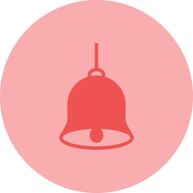 Çan simgesinin vektör illüstrasyonu