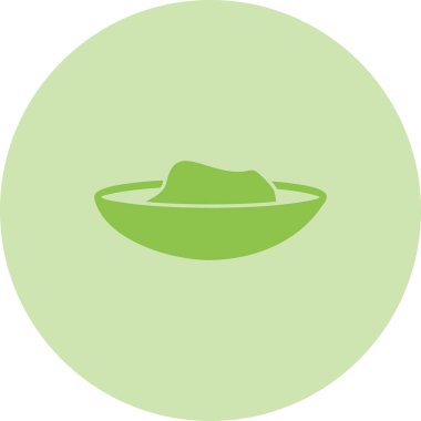 Bir şapka simgesinin vektör illüstrasyonu