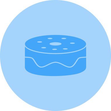 Yemek. Web simgesi basit illüstrasyon