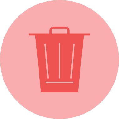 Çöp kutusu vektör illüstrasyonuName