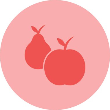 Meyve. Web simgesi basit illüstrasyon