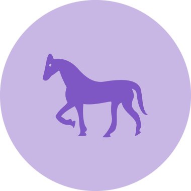 At. Web simgesi basit illüstrasyon