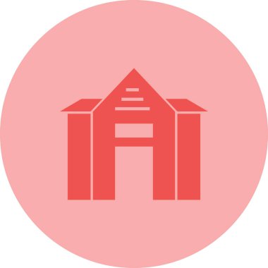 ev simgesi vektör illüstrasyonu