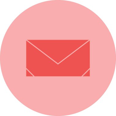 zarf simgesi vektör illüstrasyonu