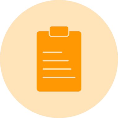 Dosya simgesinin vektör illüstrasyonu