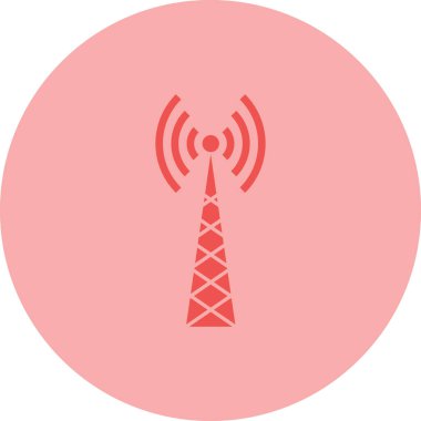 Radyo simgesinin vektör illüstrasyonu