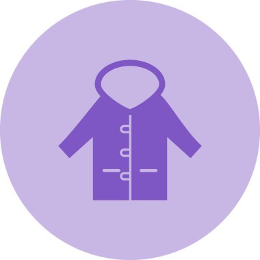 Kışlık. Web simgesi basit illüstrasyon