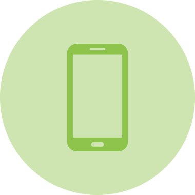akıllı telefon simgesi vektör illüstrasyonu