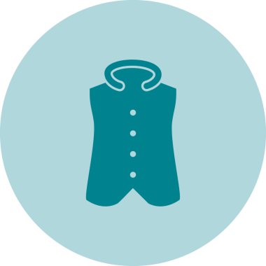 Bebek giysileri kutsal kişilerin resmi, vektör çizim