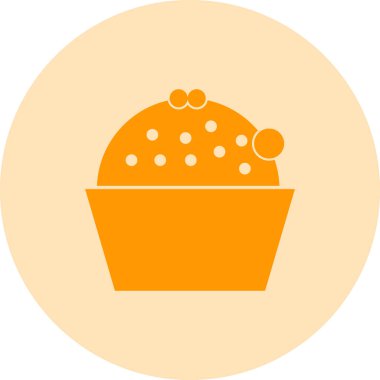 Bir fırın simgesinin vektör illüstrasyonu