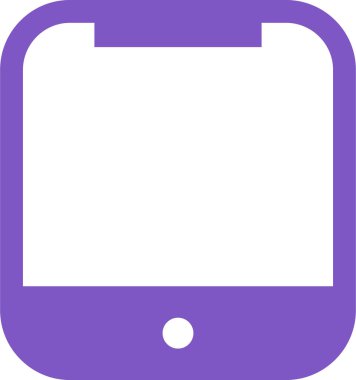 mobil simge vektör illüstrasyonu.