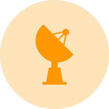 Anten. Web simgesi basit illüstrasyon