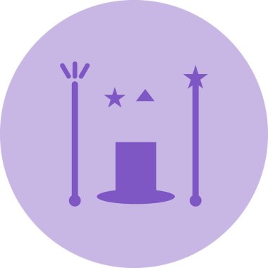 sihirli değnek vektör çizim