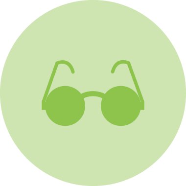 güneş gözlüğü ikonu vektör illüstrasyonu